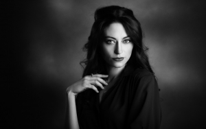 L'attrice Tatjana Nardone